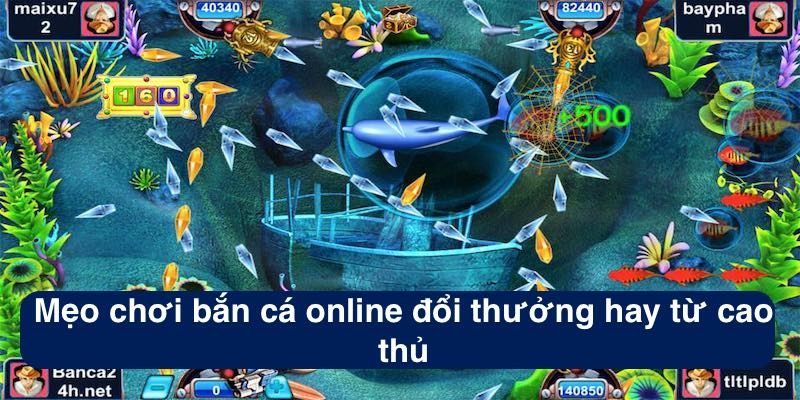 Những mẹo bắn cá online hay được nhiều chuyên gia áp dụng